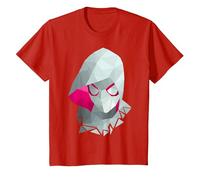 Marvel Spider-Gwen Geometric Low Poly Bust T-Shirt, Youth, Red, 2T