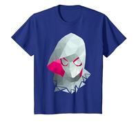 Marvel Spider-Gwen Geometric Low Poly Bust T-Shirt, Youth, Royal Blue, Small