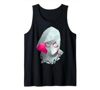 Marvel Spider-Gwen Geometric Low Poly Bust Tank Top