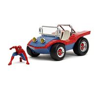 Marvel Spider-Man 1:24 Buggy Die-cast Car & 2.75" Figure, Toys for Kids and Adults