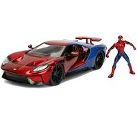 Marvel Spider-Man 2017 Ford GT 1:24 Die Cast Vehicle
