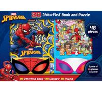 Marvel Spider-Man: 3D Look and Find Book and Puzzle