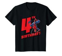 Marvel Spider-Man 4th Birthday T-Shirt