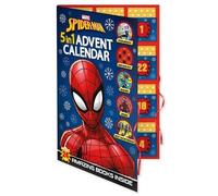 Marvel Spider-Man: 5-in-1 Advent Calendar (Paperback)