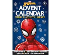 Marvel Spider-man 5-in-1 Advent Calendar: Story & Activity Library With 24 Books to Open Every Day Leading Up to Christmas