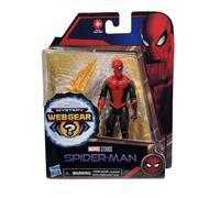Marvel Spider-Man 6-Inch Black & Gold Suit Action Figure Mystery Web Gear NEW