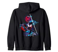 Marvel Spider-Man: Across the Spider-Verse Miles Glitch Zip Hoodie