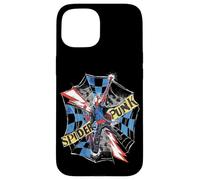 Marvel Spider-Man: Across the Spider-Verse Spider-Punk Web Case for iPhone 15
