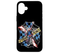 Marvel Spider-Man: Across the Spider-Verse Spider-Punk Web Case for iPhone 16 Plus