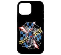 Marvel Spider-Man: Across the Spider-Verse Spider-Punk Web Case for iPhone 16 Pro Max