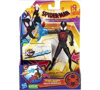 Spider-Man Marvel Across the Spider-Verse Web Spinning Miles Morales Toy, 6-Inch-Scale Deluxe Figure, Kids Ages 4 and Up