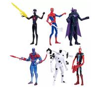 Marvel Spider-Man Across The SpiderVerse 6-Inch Ultimate Showdown Action Figures (6-Pack)