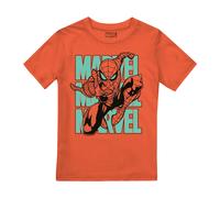 Marvel Spider Man Attack T-Shirt Orange | Size: 5-6 Years Marvel Orange 5-6 Years