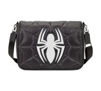 Marvel: Spider-Man Black & White Suit Quilted Messenger Crossbody Bag