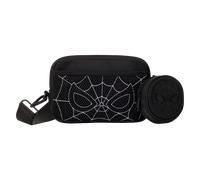 Marvel: Spider-Man Black & White Suit Sling Crossbody Bag with Coin Bag