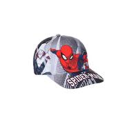 Marvel Spider Man Boys Baseball Cap Spiderman, Venom, Dr. Curtis, Curt Connors and Spider-Woman Design, Baby Gift, grey, 6 1/2