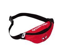 Marvel Spider-Man Boys Waist Bag Travel Bag Waist Bag Superhero Design Gift for Boys and Teens, red