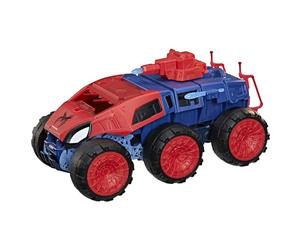 Marvel Spider-Man: Brand New Day 2-In-1 Super Chompin' Tank, 11.4 cm Action Figure & Toy Vehicle Set, Super Hero Toys and Figures, Ages 4+