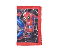 Marvel Spider-Man Character Tri-Fold Wallet with Spaces for Cards Notes and Zipped Coin Pocket