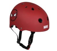 MARVEL Spider-Man Children's bike helmet, sporty, lightweight, ADJUSTABLE, red 52-56 cm (Rojo Spider-Man)