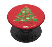 Marvel Spider-Man Christmas Tree Holiday Red PopSockets Swappable PopGrip