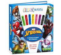 Marvel Spider-Man: Colourmania (Colouring Book and Felt-tip Pens)