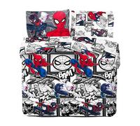 Spider-Man Comic Strip Reversible Duvet Set | Size: Single Spider-Man Multicolor Single