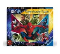 Marvel Spider-Man Day Ravensburger Puzzle - 500 Piece Challenging Jigsaw for Puzzle Enthusiasts
