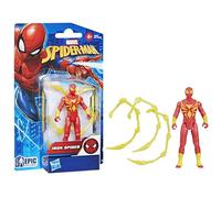 Marvel Spider-Man Epic Hero Series Iron Spider 10 cm Action Figure, Red, Gold