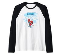 Marvel Spider-Man First Day of School Spidey Back to School Raglan Baseball Tee