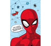 Marvel Spider-Man Fleece Blanket Throw - 100 x 150cm - Official Super Soft Kids Blanket - Cosy Lightweight Marvel Throw for Boys, Girls, Bed, Sofa or Travel - Spiderman Superhero Gift