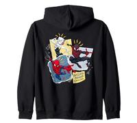 Marvel Spider-Man Ghost-Spider Miles "Spider-Sense Tingling" Zip Hoodie