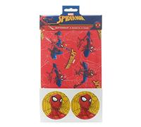 Marvel Spider-Man Gift Wrap Pack Contains 2 Sheets & Tags Wrapping Paper