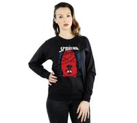 Marvel Spider-Man Hanging Sketch Sweatshirt In Black Black L