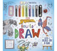 Marvel Spider-Man: How to Draw: Art activity pack with built-in easel, tools and step-by-step drawing guide