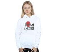 Marvel Spider-Man I Am Amazing Hoodie In White White S