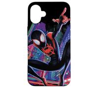 Marvel Spider-Man Into the Spider-Verse Miles Morales City Case for iPhone 16 Plus