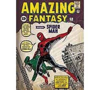 Artze Wall Art Spider-Man Issue 1" Canvas Print, Multi-Colour, 60 x 80 cm