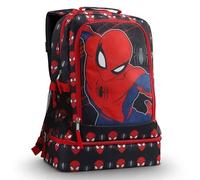 Marvel Spider-Man Kids Backpack 16" School Bookbag with Lunch Holder