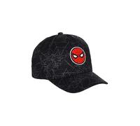 Marvel Spider Man Kids Baseball Cap Gift for Boys and Teens, Black, 6 1/2
