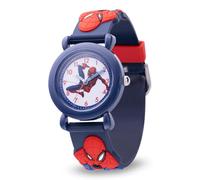 Marvel Spider-Man Kids' Plastic Time Teacher Analog Quartz 3D Strap Watch