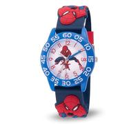 Marvel Spider-Man Kids' Plastic Time Teacher Analog Quartz 3D Strap Watch