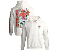 Marvel Spider-Man Mens Graphic Hoodies - Breathable Soft Fleece Cotton-Blend Pullover Sweatshirt Hoodies for Men, Spider-man Light Sand, S