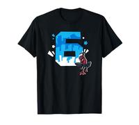 Marvel Spider-Man Miles Morales 6th Birthday 6 Years Old T-Shirt