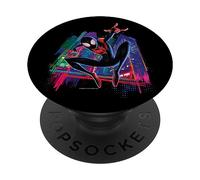 Marvel Spider-Man Miles Morales Graffiti City PopSockets Adhesive PopGrip