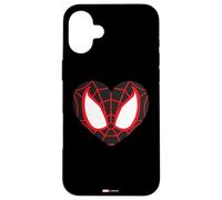 Marvel Spider-Man Miles Morales Valentine’s Day Heart Mask Case for iPhone 16 Plus