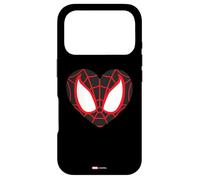 Marvel Spider-Man Miles Morales Valentine’s Day Heart Mask Case for iPhone 17 Pro