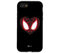 Marvel Spider-Man Miles Morales Valentine’s Day Heart Mask Case for iPhone SE (2020) / 7 / 8