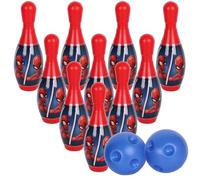 MARVEL Spider-Man MINI SET bowling, BOWLING for children, game of skill, 10 SKITTLES + 2 BALLS, 3+ (Spider-Man)