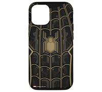 Marvel Spider-Man No Way Home Black and Gold Suit Case for iPhone 12/12 Pro